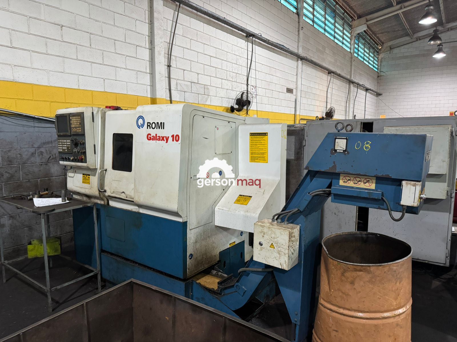 TORNO CNC ROMI GALAXY 10 - FANUC - ANO 2003